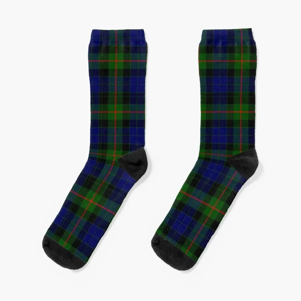 Clan Gunn Tartan Socks luxe Soccer Girl'S Socks Men's