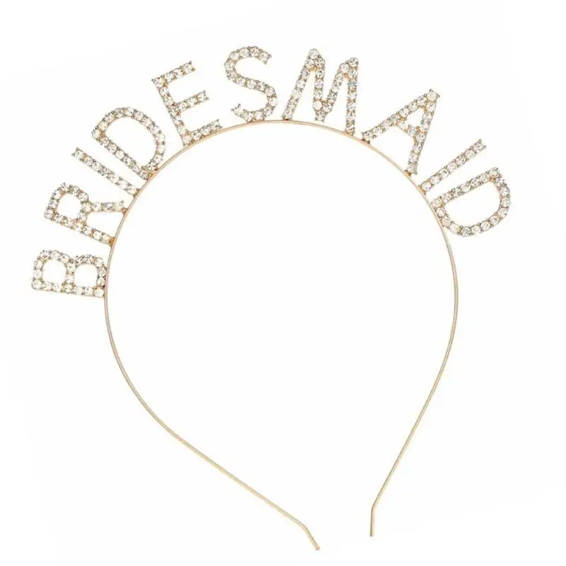 

A52E Luxurious Bride to Be Sparkling Rhinestones Tiaras Pageant Proms Club Headwear