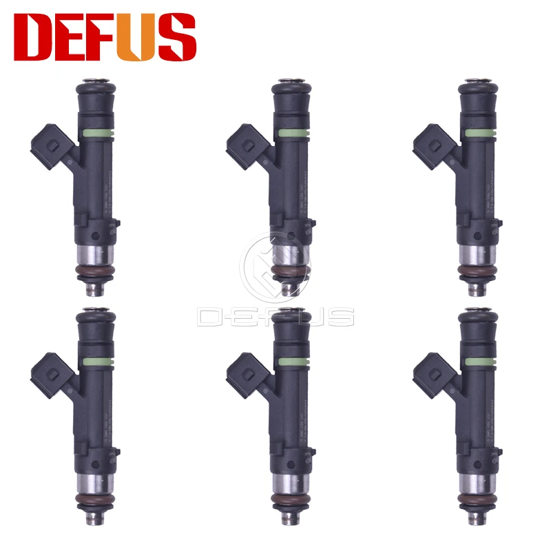 

6x 0280158101 Fuel Injector For Chevrolet Nubira Lacetti J200 Petrol 1.8 05 96487557 0 280 158 101 Atuo part Engine Bico Nozzle