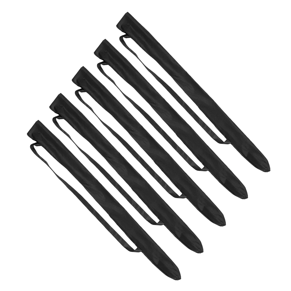 

5pcs Reverse Storage Bag Waterproof Travel Umbrella Cover Shoulder Strap Portable Wet Umbrella Organizer for Indoor for Stick