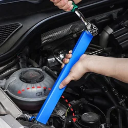 Tight Spaces Extension Tool 1/2 in.  1/4 in.  3/8 in. Offset Extension Wrench Impact Socket Ratchet Wrench Tool Car Hand Tools