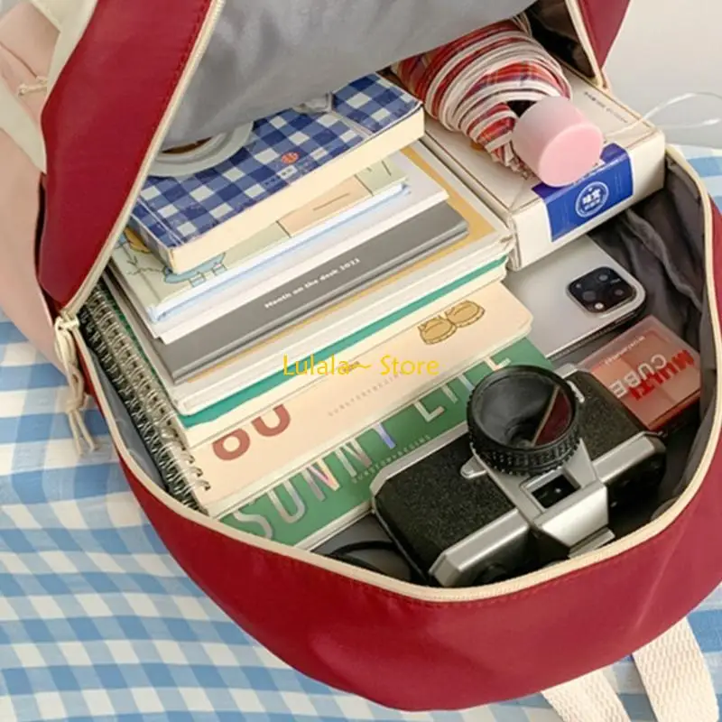 

Y4QA Japanese Laptop Backpack for Student Bookbag Casual School Bag Daypack