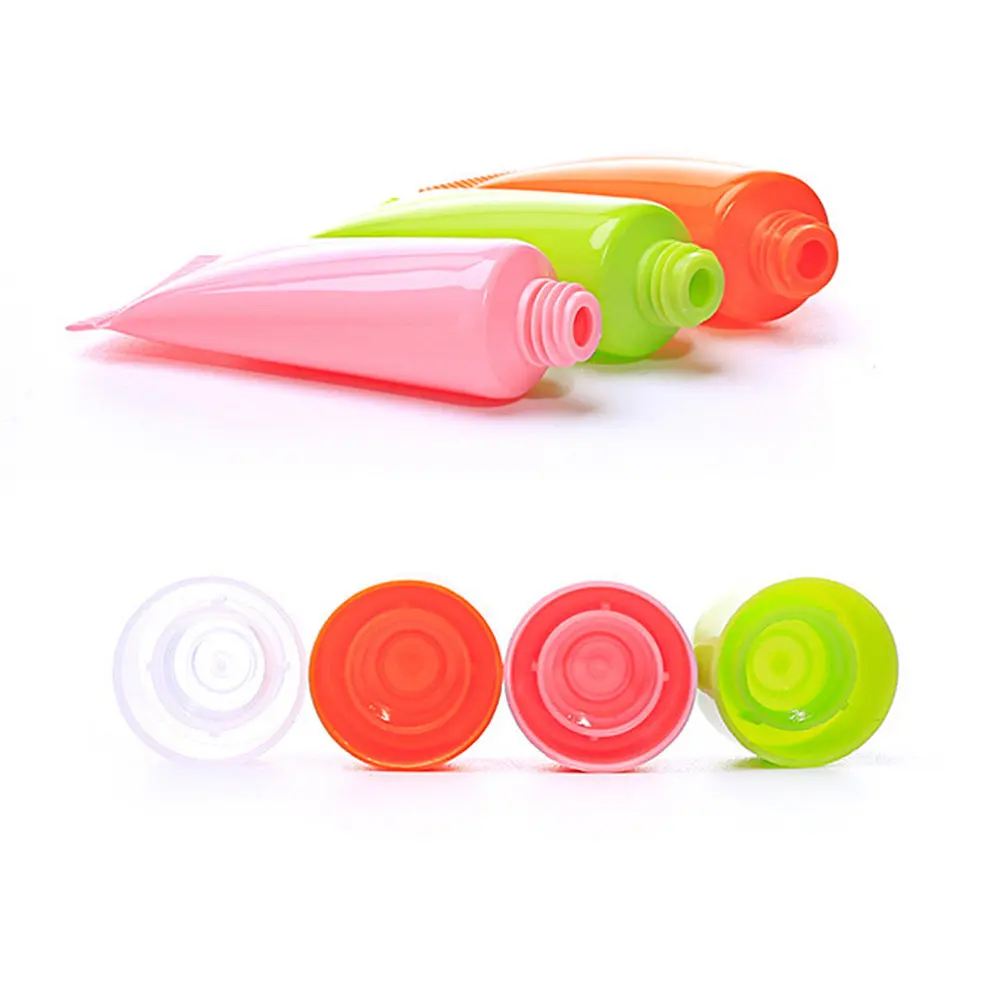 20Pcs 5Ml Eco Friendly Reusable Cosmetics Dispensing Bottles Simple Design Bathroom Hotel Travel Storage Containers for Lotion
