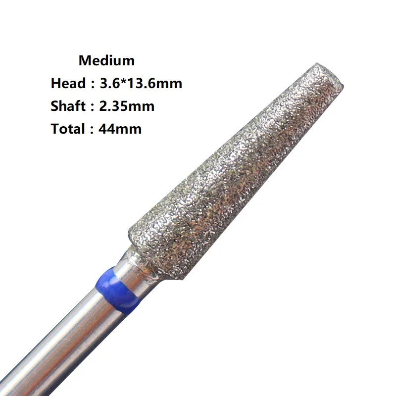 Diamant Nagel Bohrer Fräser Nail art Bohrer Häutchen Sauber Cutter für Maniküre Nagel Dateien Elektrische Mühlen Grat Nagel Werkzeug – Detail 6