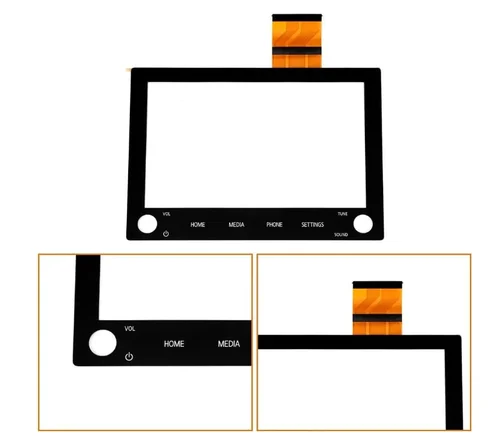 Imagen 2 del producto Pantalla táctil de 8 ""con 2 perillas para Mitsubishi Outlander Sport/ASX 2019 2020 2021 2022 número de pieza 8740A040 8740A130 8740A076 vidrio