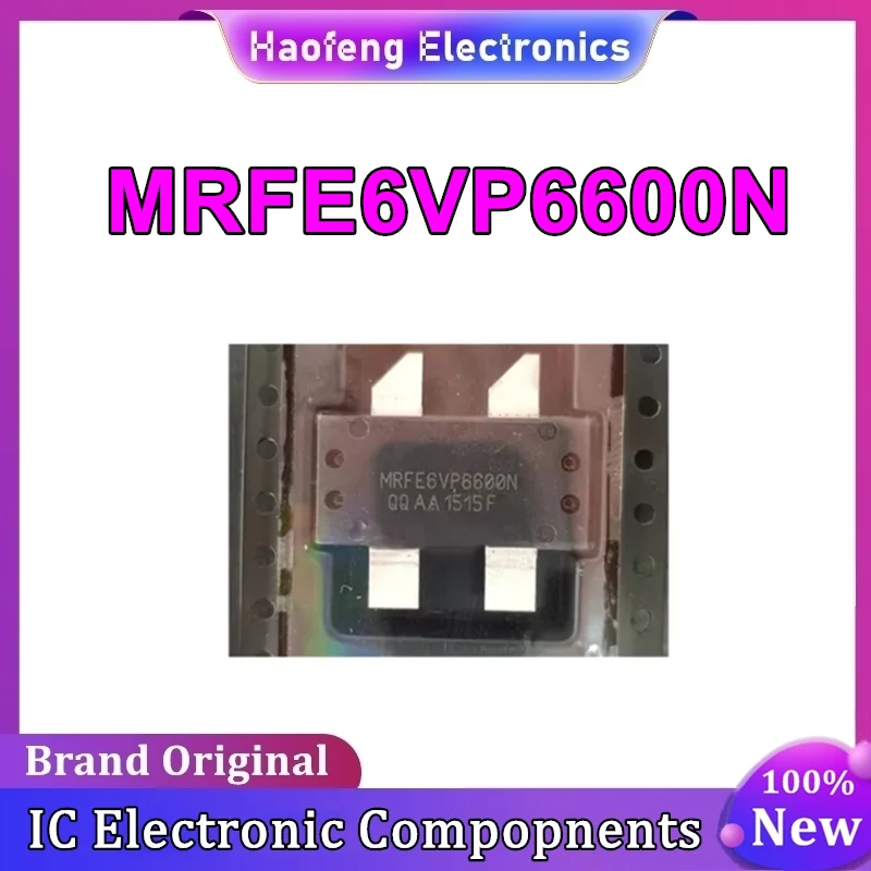 MRFE6VP6600N MRFE6VP6600 MRFE6VP6600NR3 MRFE6VP6600GN 1.8~600MHz, 600W CW, 50V RF 전력 LDMOS 트랜지스터