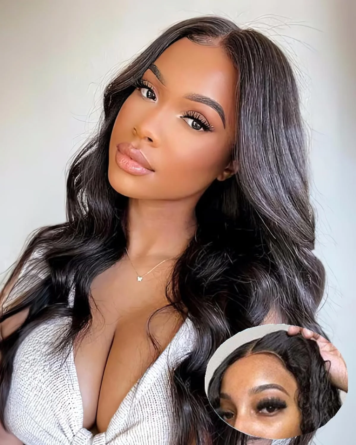 Wear Go Glueless Wig Body Wave Human Hair Wigs 30 32 Inch 6x4 5×5 HD Lace Closure Wig Pre Plucked Pre Cut Human Hair Wigs Cikana