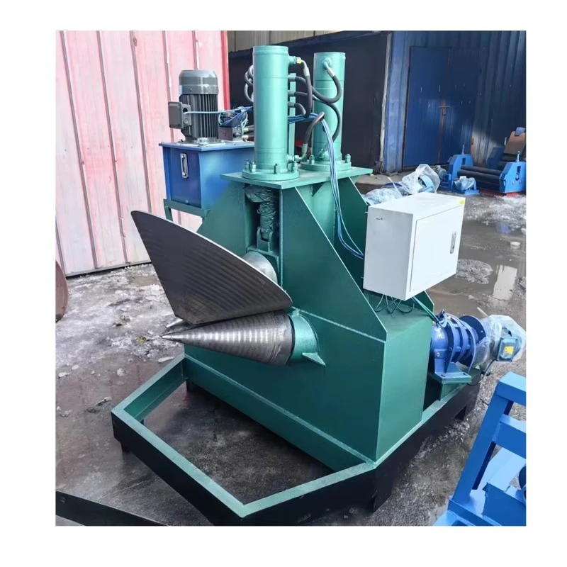 High Precise Hydraulic Type 3 Roll Taper Cone Sheet Forming Rolling Machine Conical Plate Rolling Machine Factory Price