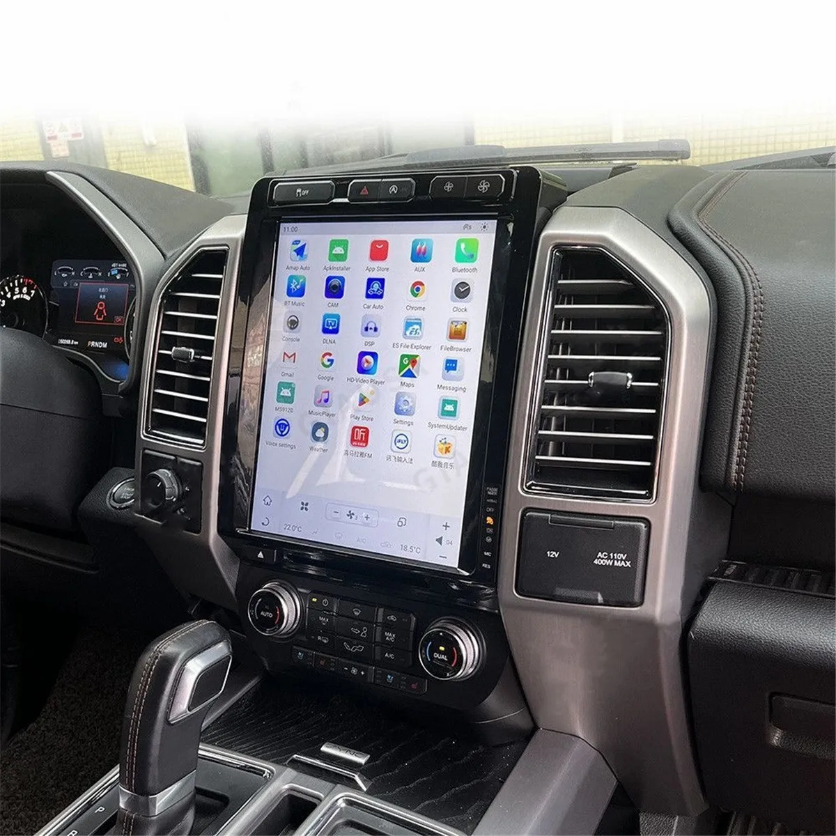 

Вертикальный Большой экран Android 11 для Ford Raptor F150 F250 F350 F450 F650 2015-2019, автомобильное радио, мультимедийный стерео видеоплеер с GPS