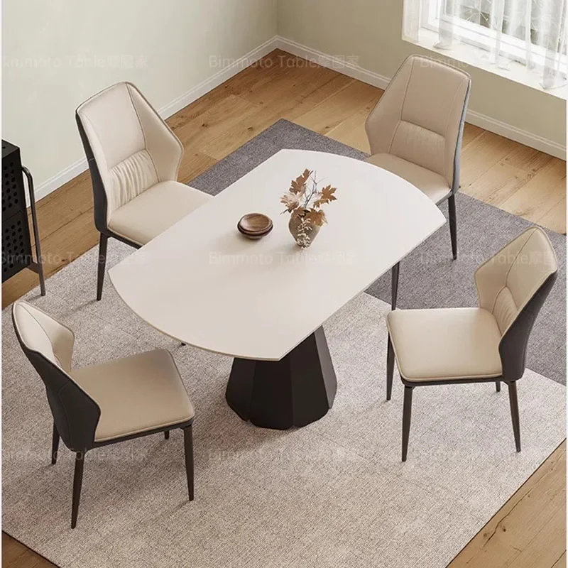 Auxliar Extendable Dining Table Kitchen Dining Table Round Service Free Shipping Muebles De Cocina Multifunction Home Furniture