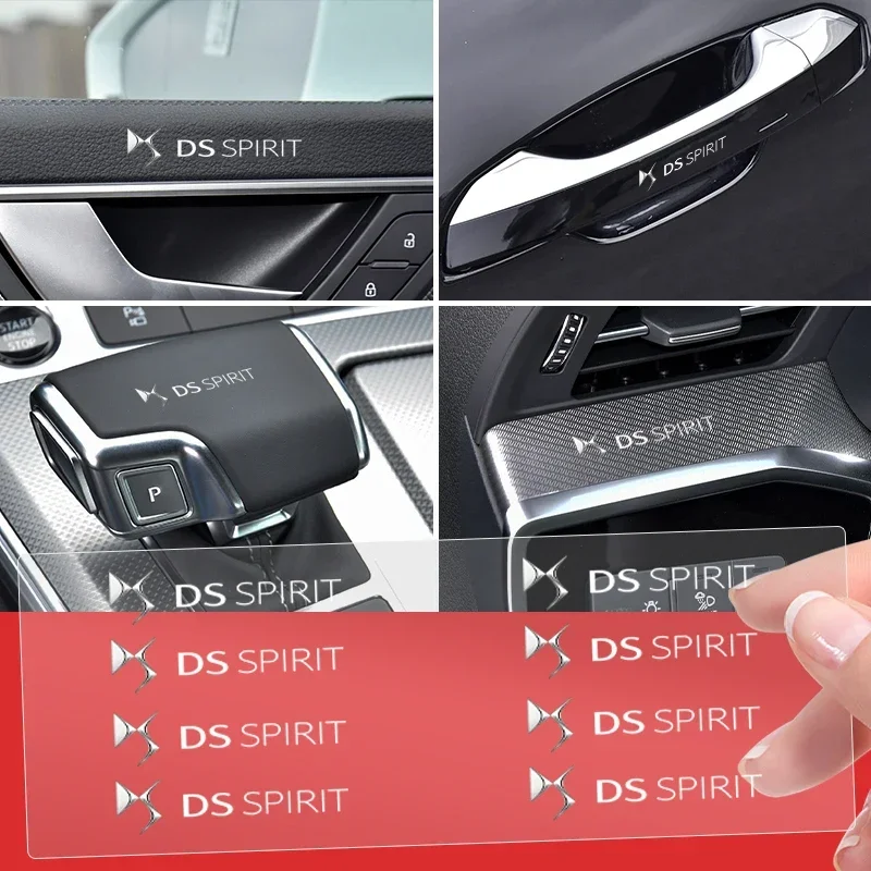 

Car motorcycle Styling 3D Alloy Metal Motorcycle Emblem Badge Sticker For DS SPIRIT DS3 DS4 DS4S DS5 DS 5LS DS6 DS7