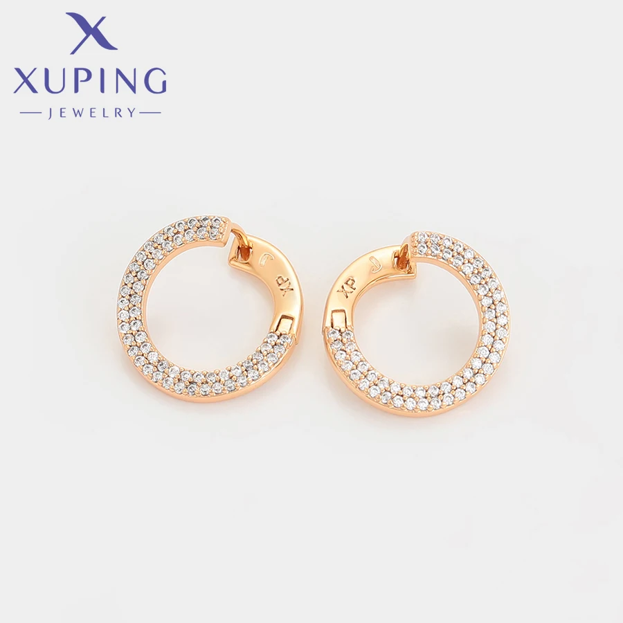 Xuping Jewelry Fashion Серьги Charm Simple Gold Color Earrings for Women Party Copper Alloy Exquisite Gift X000463287