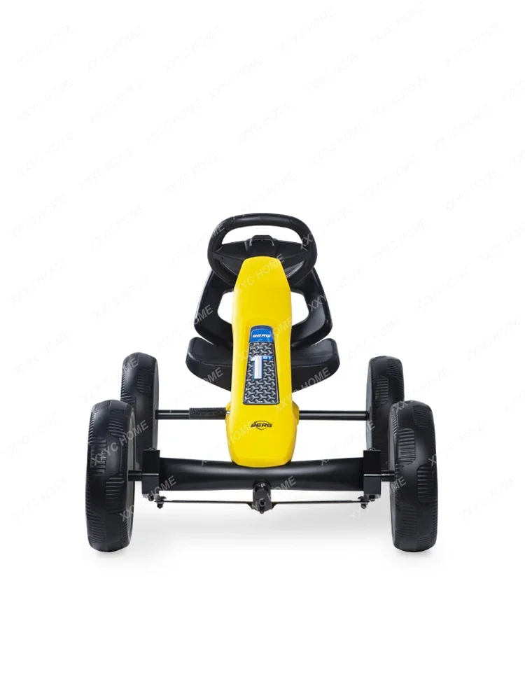 Children Fitness Cycling Four-Wheel Pedal Karting Shock Absorber Anti-Fall Car Boys and Girls Toys