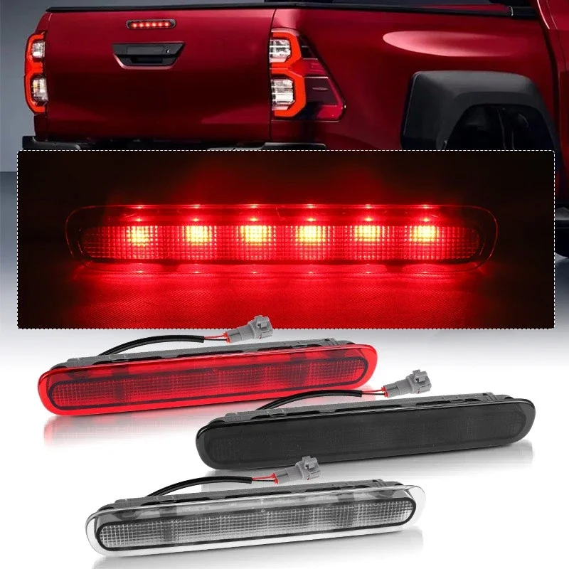 

12V Car LED Brake Light 3rd Stop Signal Third Rear Light Fit For Toyota HILUX Vigo 2005 2006 2007 2008 2009 2010 2011 2012-2014