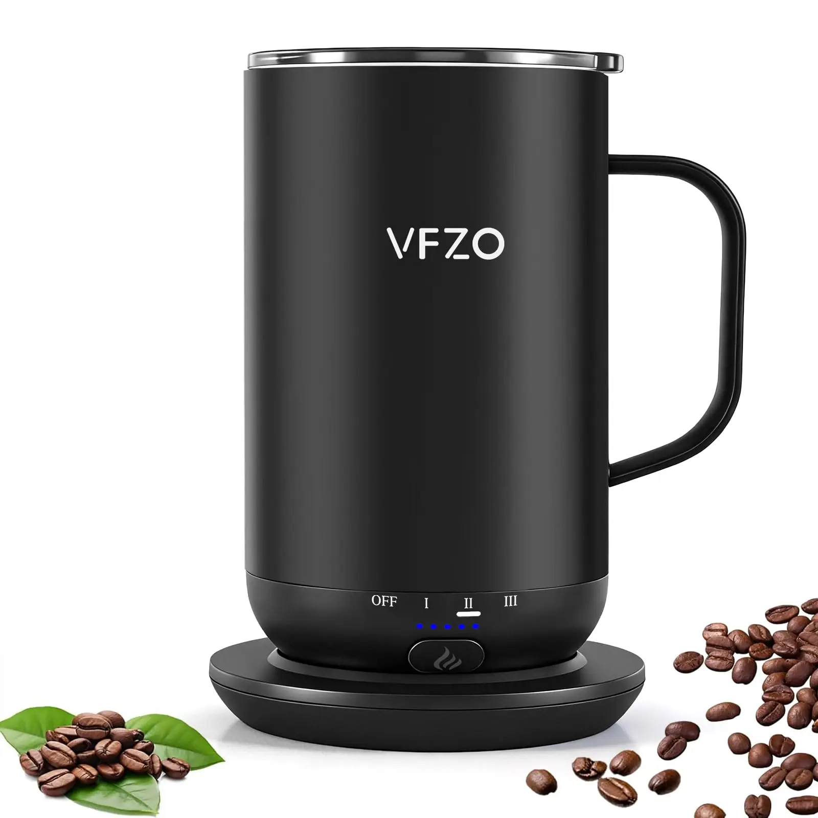 

Smart Heated Mug 18oz, 180min Battery for Family Gifts & Office Use