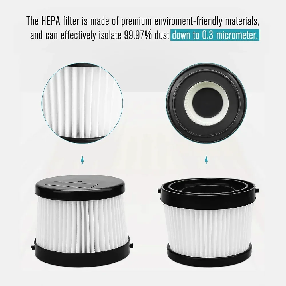 PATUOPRO 1pcs Vacuum Cleaner Filter Element Cordless Handheld Vacuum Cleaner Accessories Replacement For Makita 18v Battery image 5