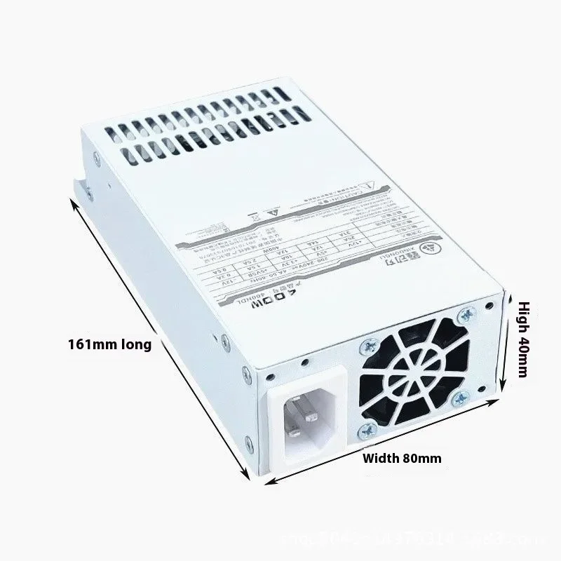 400 واط PSU ATX مصدر طاقة معياري كامل لنظام POS صغير 1U (Flex ITX) هيكل الكمبيوتر دروبشيب