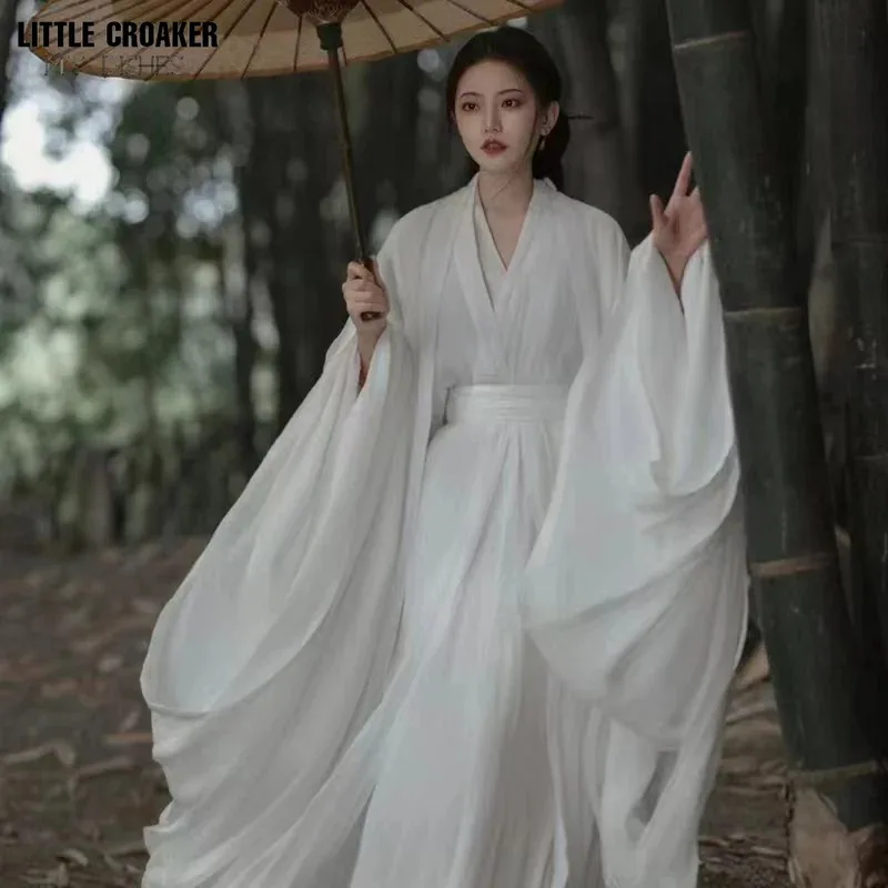 

Hanfu Dress Women Ancient Chinese Traditional Hanfu Outfit Female Halloween Cosplay Costume Party Show 4pcs Sets Plus Size XL