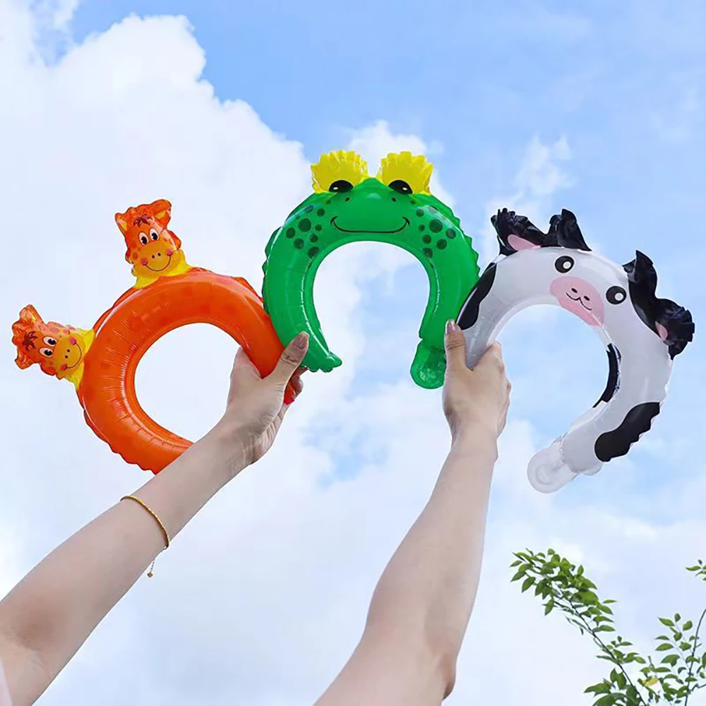 20pcs Cute Headband Balloon Cute Cartoon Animal Balloon Kids Birthday Party Decoration Baby Shower Children\'s Toys