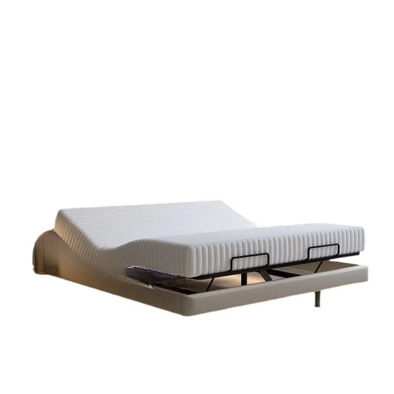 

Smart bed, segmented, lifting, suspension, electric, genuine leather, first layer cowhide