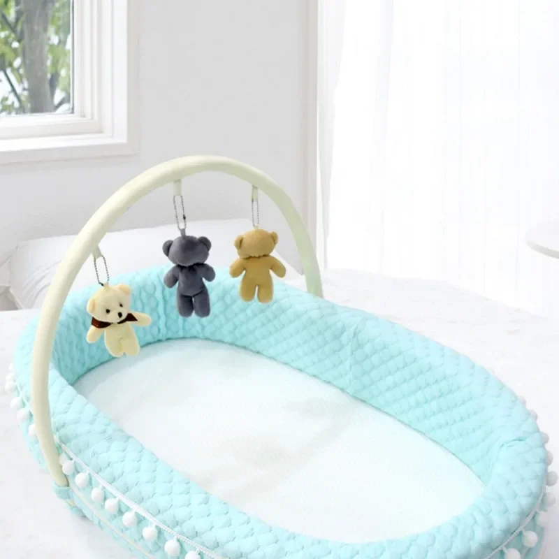 Newborn Portable Bed in Bed Baby Crib Bb Small Bed Biomimetic Bed Bed Anti Pressure Safety Device