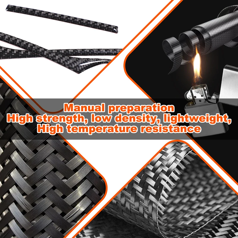 Soft Carbon Fiber Car Rear Water Frame Separate Panel Trim Sticker Decoration For Kia Stinger 2019-2023 Accessories