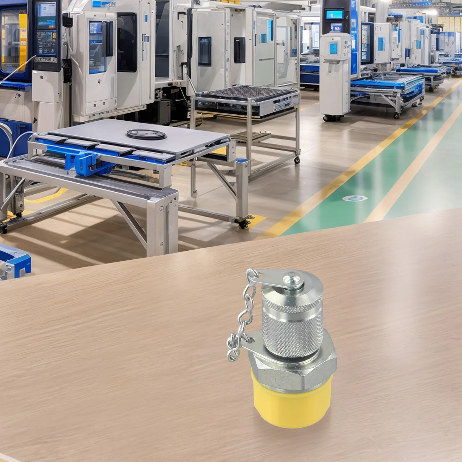 High Temperature Fitting Hose Fitting Adapter Carbon Steel Suitable For Hydraulic Systems Fast Rotation Design