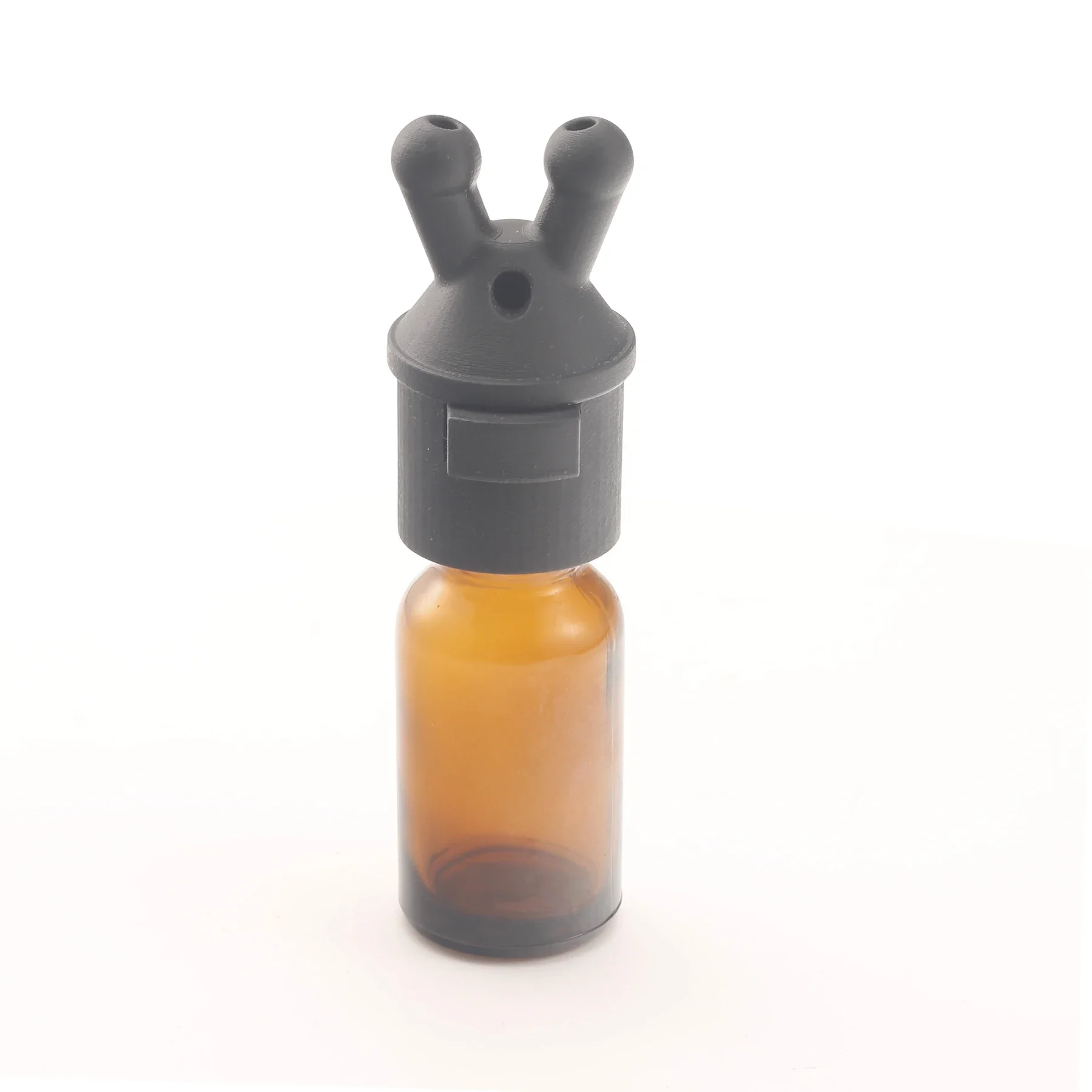 A new type of leak proof mini glass esntial oil bottle, portble inhlion type esential oil bottle cap, reuable adult porgraic toy