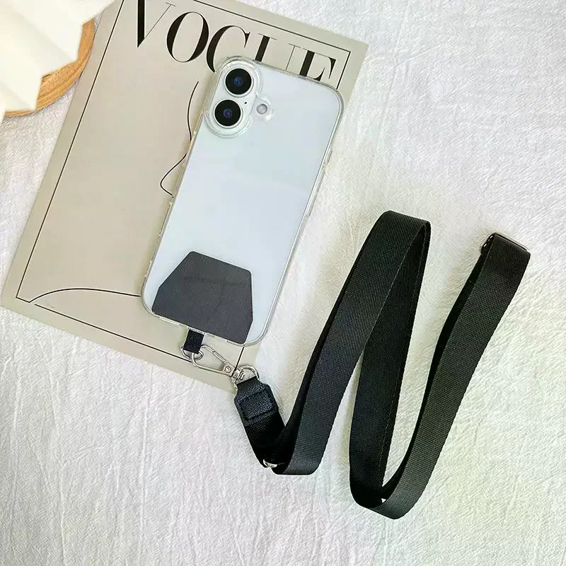 Universal Mobile Phone Chain Adjustable Collar Crossbody Lanyard: Neck Strap Compatible Most Smartphones