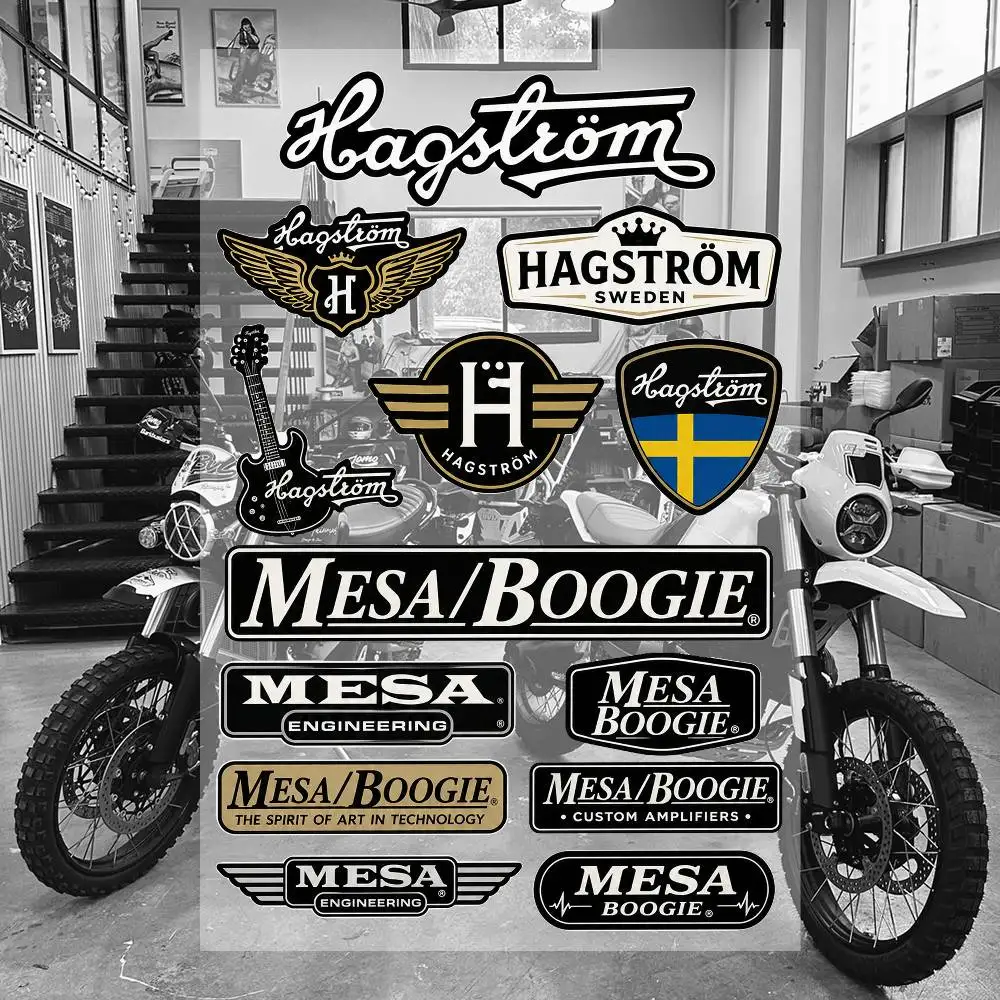 H-A-gstro-m Waterproof Vinyl Stickers for Car Motorcycle Bike Skateboard Laptop Bottle Phone
