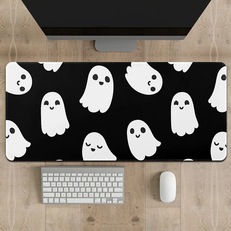 

Halloween Cute Mouse Pad Non-Slip Cartoon Funny Extended Desk Pad Anti-Scratch Gaming Laptop Desktop Office Accessories