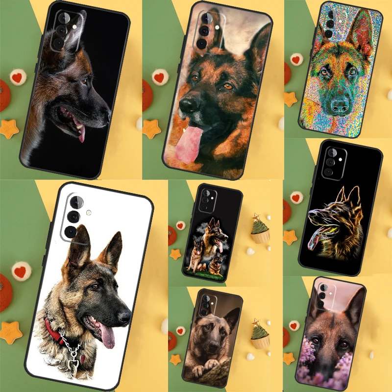 German Shepherd Dog For Samsung Galaxy A13 A23 A33 A53 A15 A25 A35 A55 A51 A71 A12 A32 A52 A14 A34 A54 Case