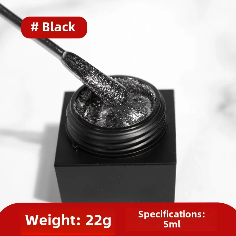 البلاتين مسمار الغراء هلام سوبر البريق البولندية الفضة الذهب ارتفع بريق الكتابة على الجدران شريط سحب خط هوك الموضوع العلاج بالضوء مانيكير