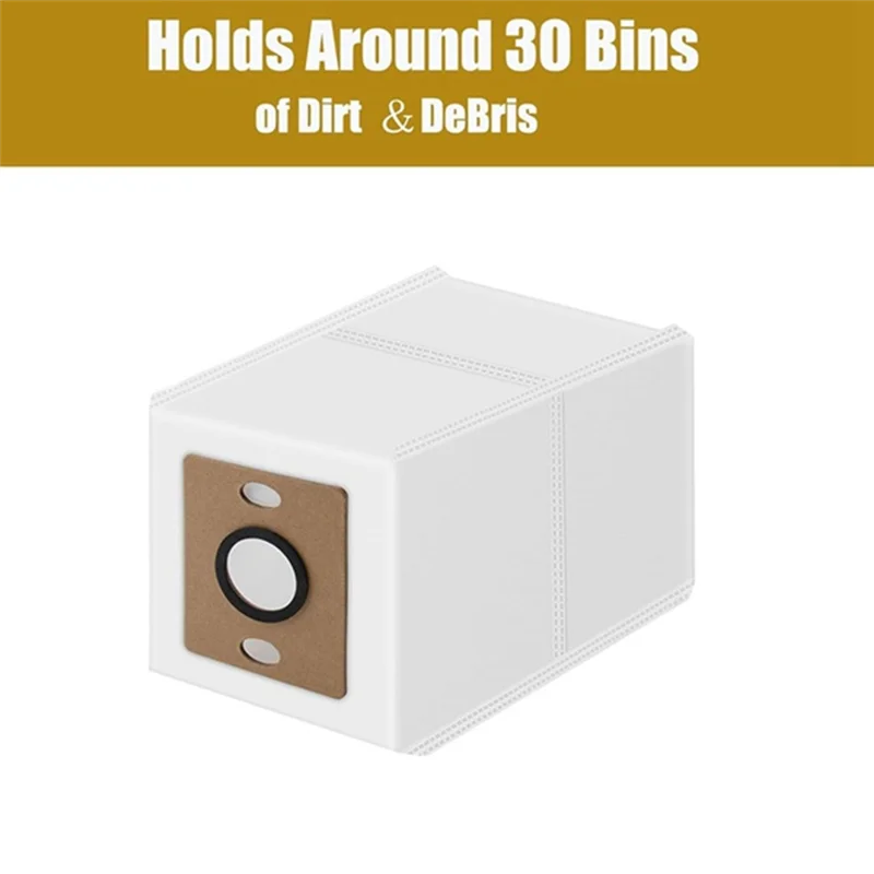 B83B-أكياس غبار المكنسة الكهربائية الروبوتية-25 قطعة بديلة لأجزاء كيس القمامة ILIFE G9 Pro/V9 Pro/A12 Pro/A30 Pro #5