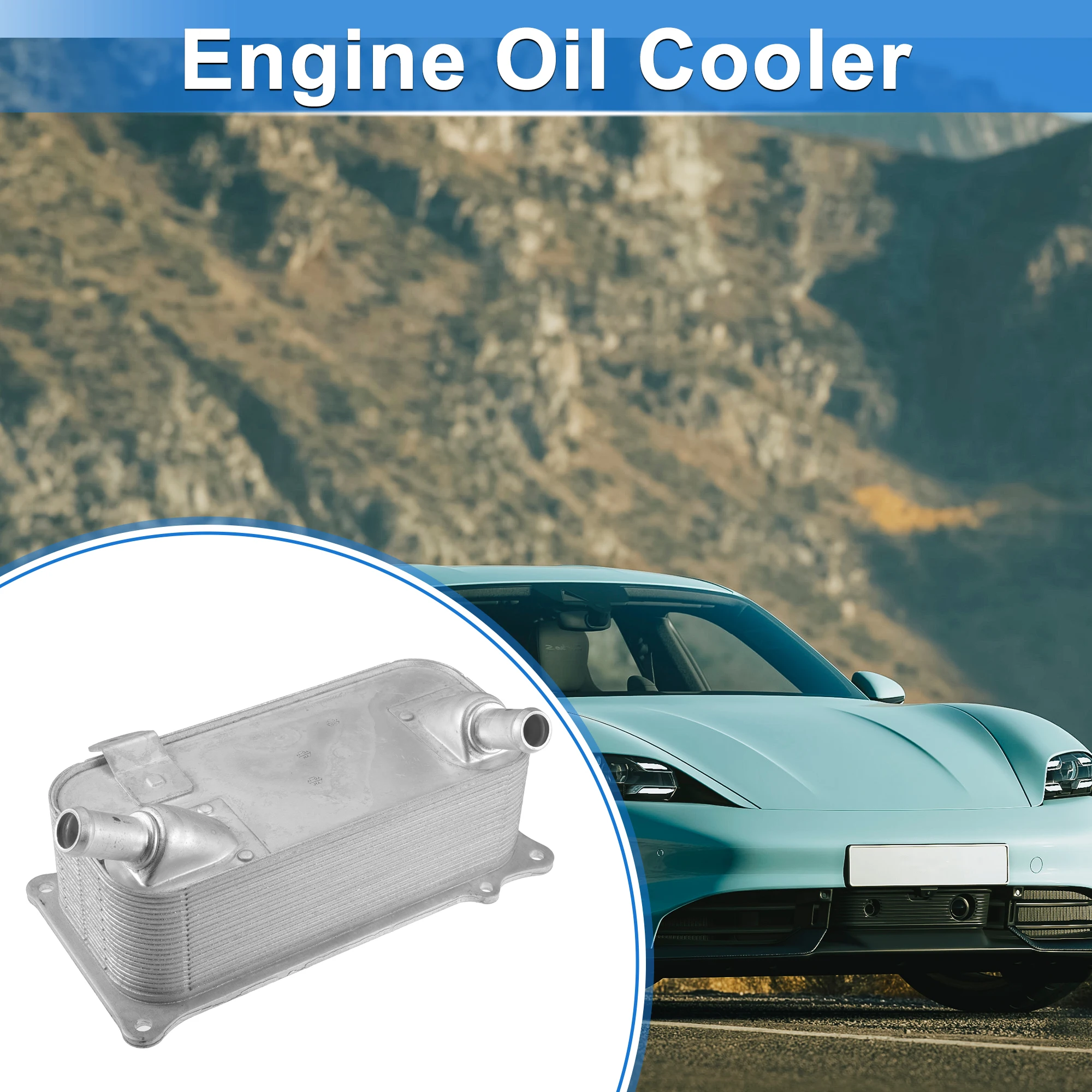 

Масляный радиатор двигателя UXCELL для Porsche Cayenne No 94810727103 Масляный радиатор