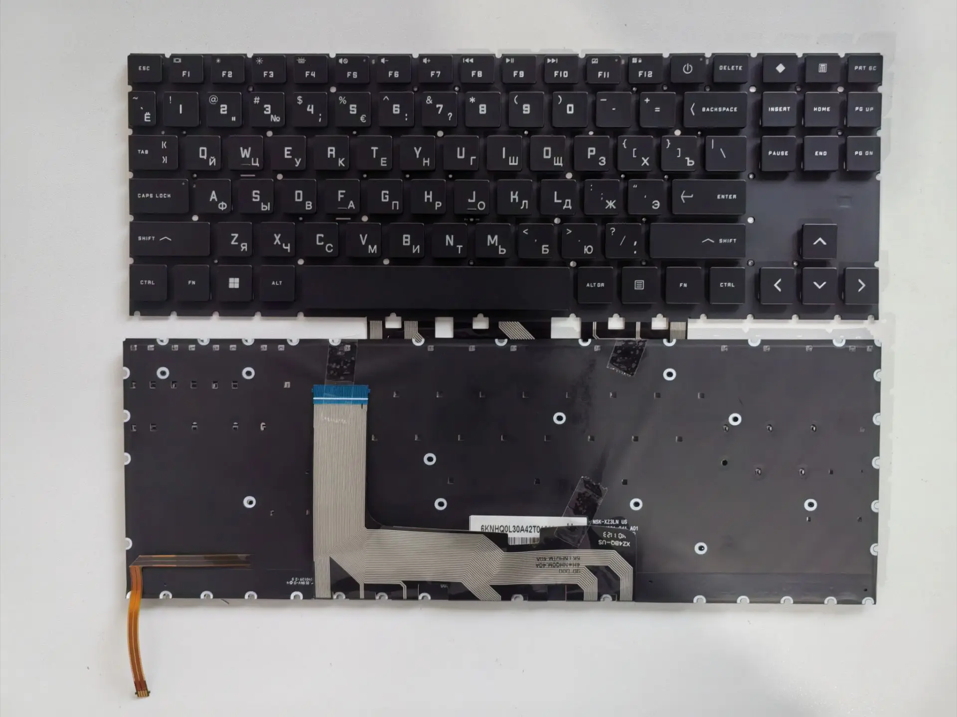 

RU Layout for HP Omen 15-EN0010CA 15-EN0023DX 15-EN0036NR Laptop Keyboard