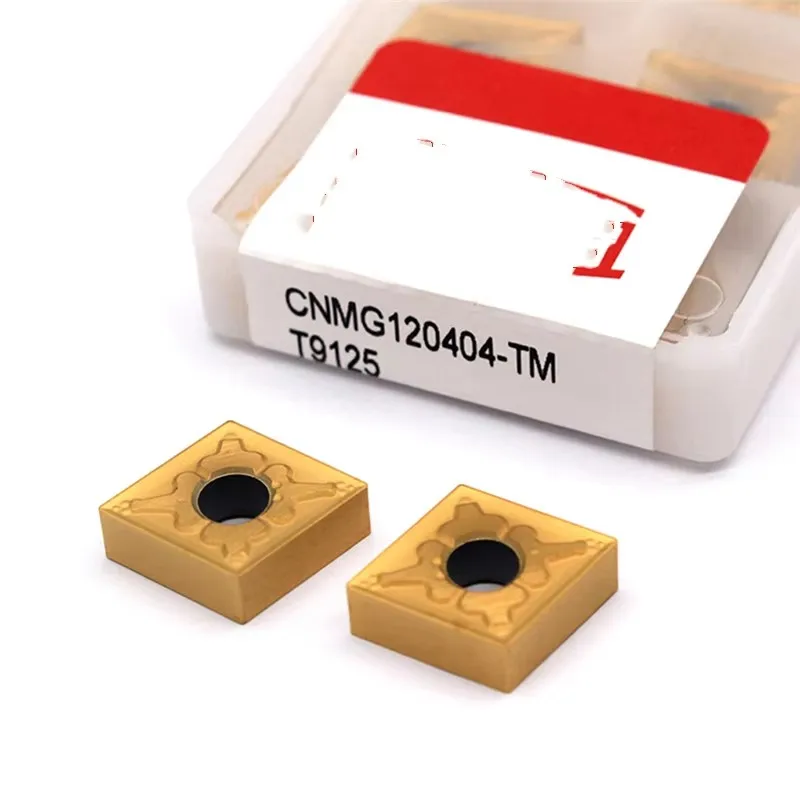 CNMG120404 CNMG120408-TM T9125 High Quality Outer External Turning Tool Lathe Machining Center CNMG Series Cutting Knife Blades