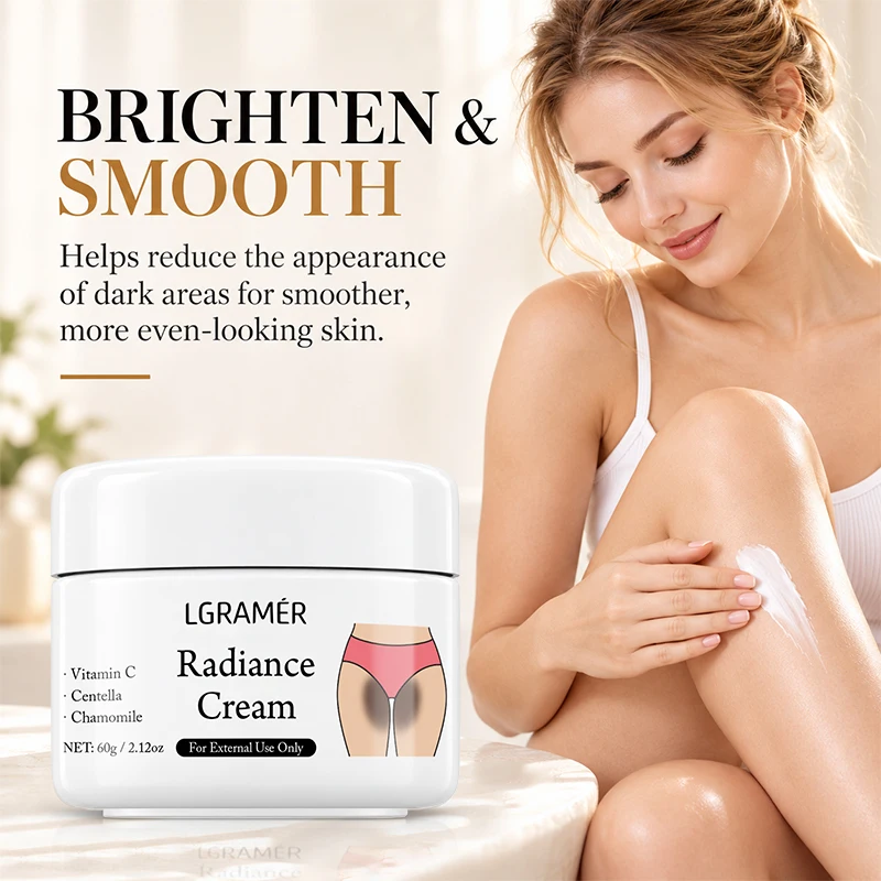 Radiance Cream Vitamin C  Skin Brightening Cream Repair Soothe Sensitive Skin For Underarm Inner Thigh Bikini Area Body Care