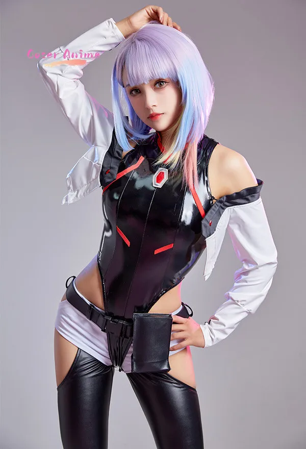 costume-cosplay-lucy-lucyna-kushinada-anime-2077-tuta-in-pelle-sexy-con-calze-e-accessori-per-donna-e-uomo-uniforme-per-feste-di-halloween-e-giochi-di-ruolo