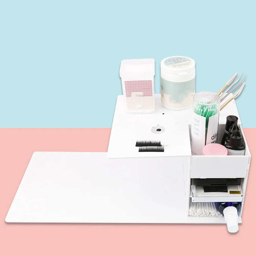 

Eyelash Grafted Acrylic Operating Table Beauty Salon Supply Makeup Tool Storage Rack
