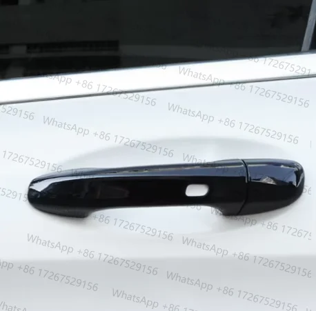 

4 шт., наклейки на внешнюю дверную ручку, накладка на наклейкиC E GLC GLB A B GLE GLS CLA GLA 15-24 4 двери с отверстиями A