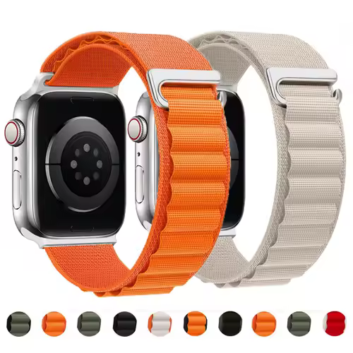 Alpine loop band for Apple watch strap 49mm 44mm 40mm 45mm 41mm 42mm 38mm 40 44 45 mm bracelet iWatch Ultra series 7 6 5 3 se 8 - Image 2
