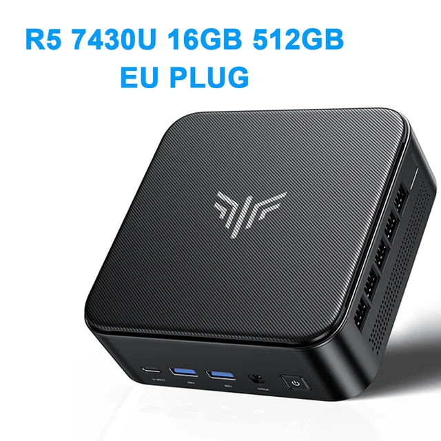 AMD RYZEN 5 7430U ミニPC 16GB 512GB KAMRUI Mini Gaming PC AMD Ryzen5 7430U Max 4.3GHz 16GB DDR4 512GB