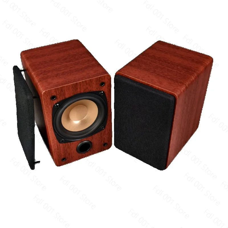 15-30W 4/8 Ohm 93dB 3-inch Full-range 2.0 Speaker, Home Audiophile-grade HiFi Passive Desktop Speaker, Front Surround Sound
