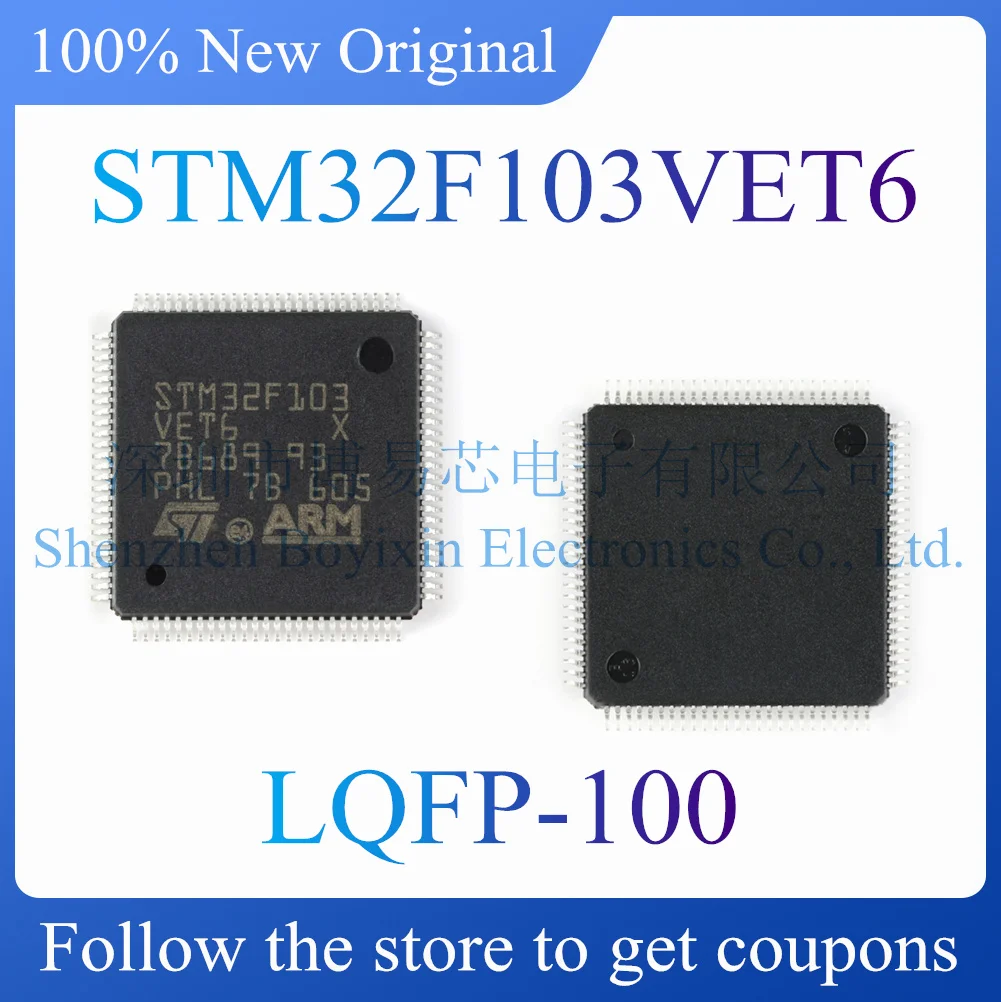 

NEW STM32F103VET6.Original Product.Package LQFP-100