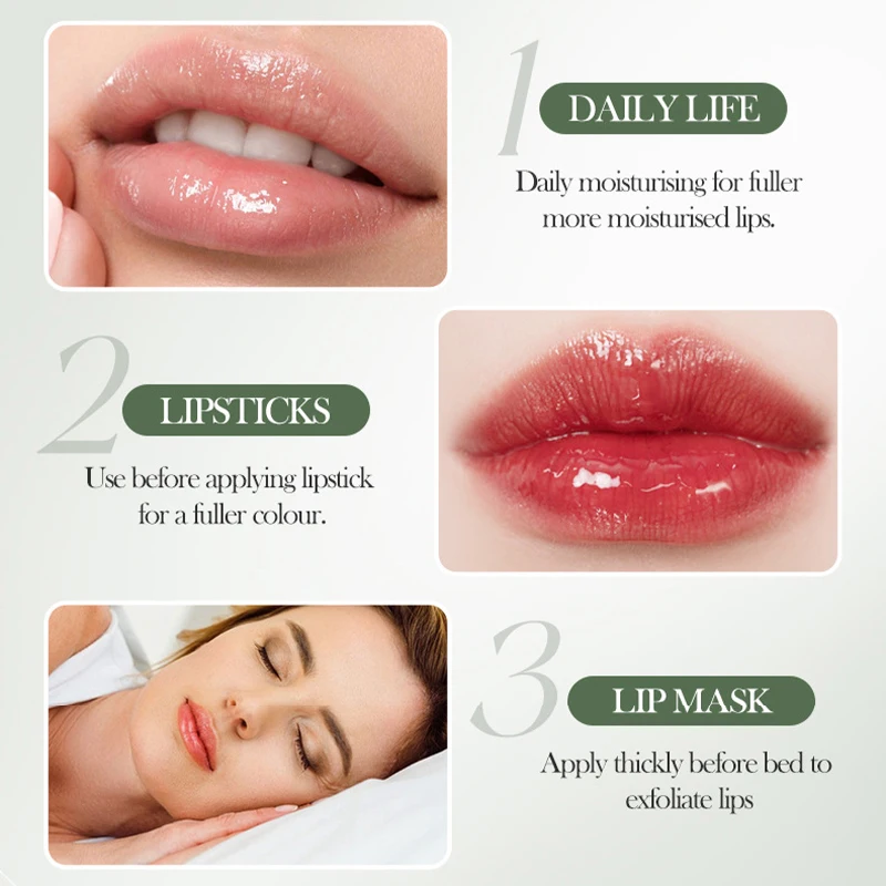 ストロベリー モイスチャライジング ハイドレーティング リップ グロス - クリア リップ オイル プライマー ロールオン 1 個、長時間持続する光沢のある仕上がり、すべての肌タイプ