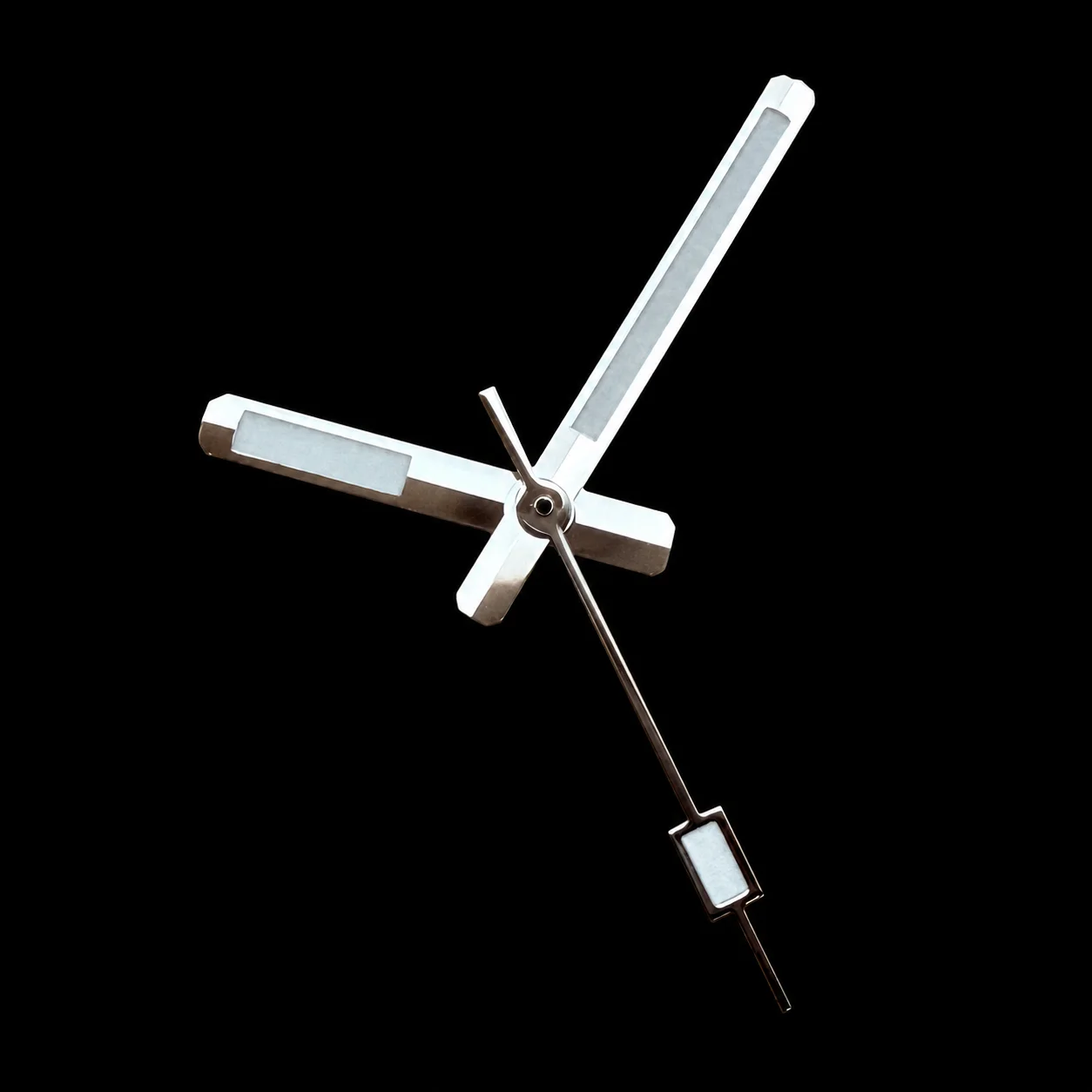 3PCS Silver Luminous Watch Hands Set for NH35 NH36 PT5000 ETA2824 ETA2836 DG2813 3804 Miyota 8205 8215 821A Watch Repair Parts