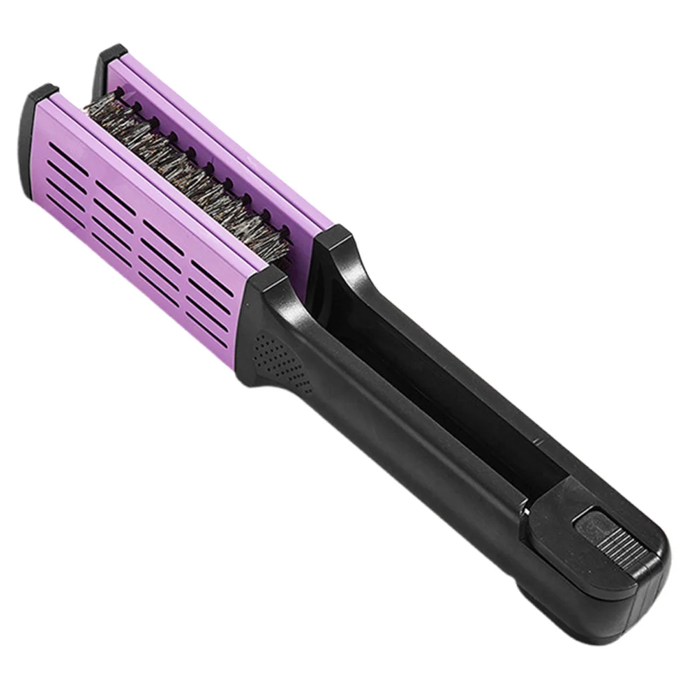 

: Double Sided Hair Straightener Comb Soft Bristles Smoothing Brush For Women Portable Styling Tool Travel Daily Grooming