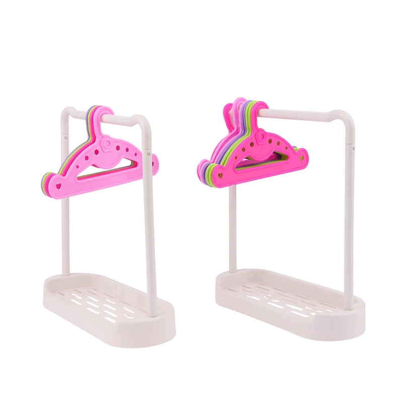 Mini cabides cabide de boneca bjd cabides de roupas de boneca rack de roupas mini acessórios de boneca vários outros cabides de roupas de boneca