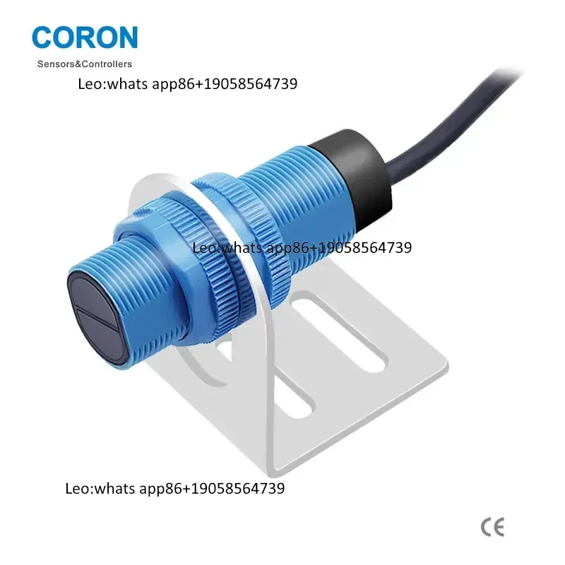 GFC-R10 Photoelectric Optical Sensor Retro-reflection Switch with Detection Range Plastic Cylindrical Thread NPN